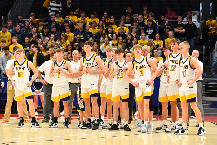 Lutheran East vs Ottawa-Glandorf boys basketball state championship Ben Jackson56